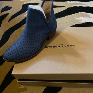 Stone blue elko Nubuck